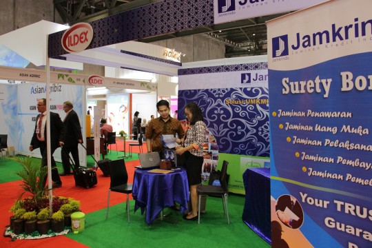 Jamkrindo Sosialisasi Penjaminan di Ildex Indonesia 2015