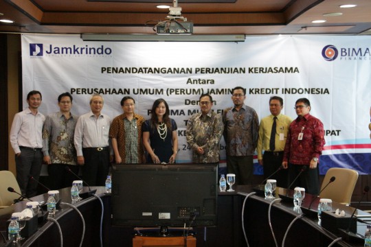 Jamkrindo-Bima Multi Finance Kerja Sama Penjaminan Pembiayaan Kendaraan