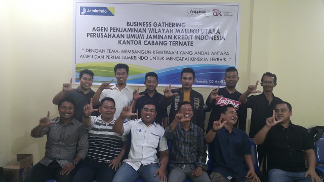 Jamkrindo KC Ternate Gelar Busines Gathering