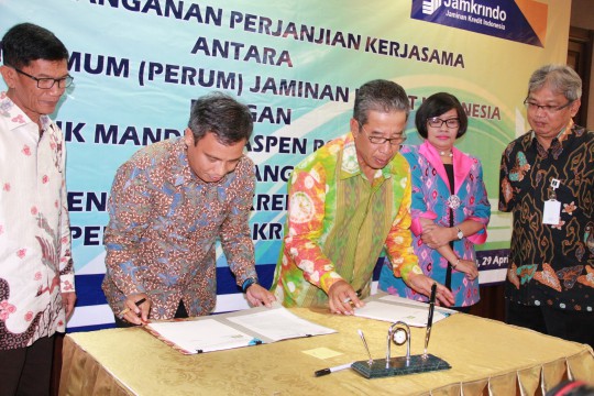 Jamkrindo Bank Mantap Jalin Kerjasama Penjaminan