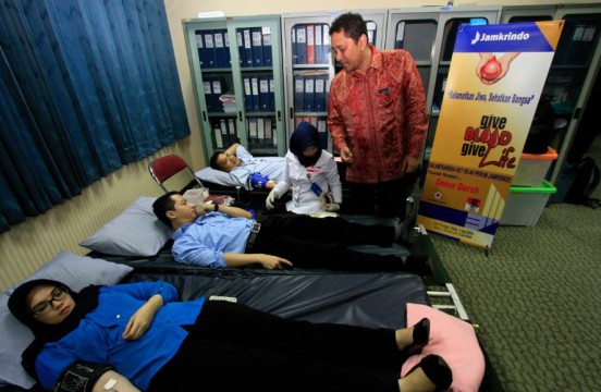 Donor Darah Menyambut Hut Ke-46