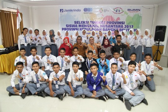 Jamkrindo Gelar Seleksi Siswa Mengenal Nusantara 2017