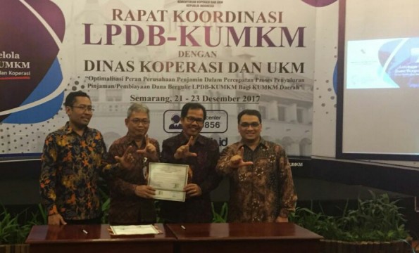 Perum Jamkrindo Tingkatkan Kerjasama dengan LPDB-KUMKM