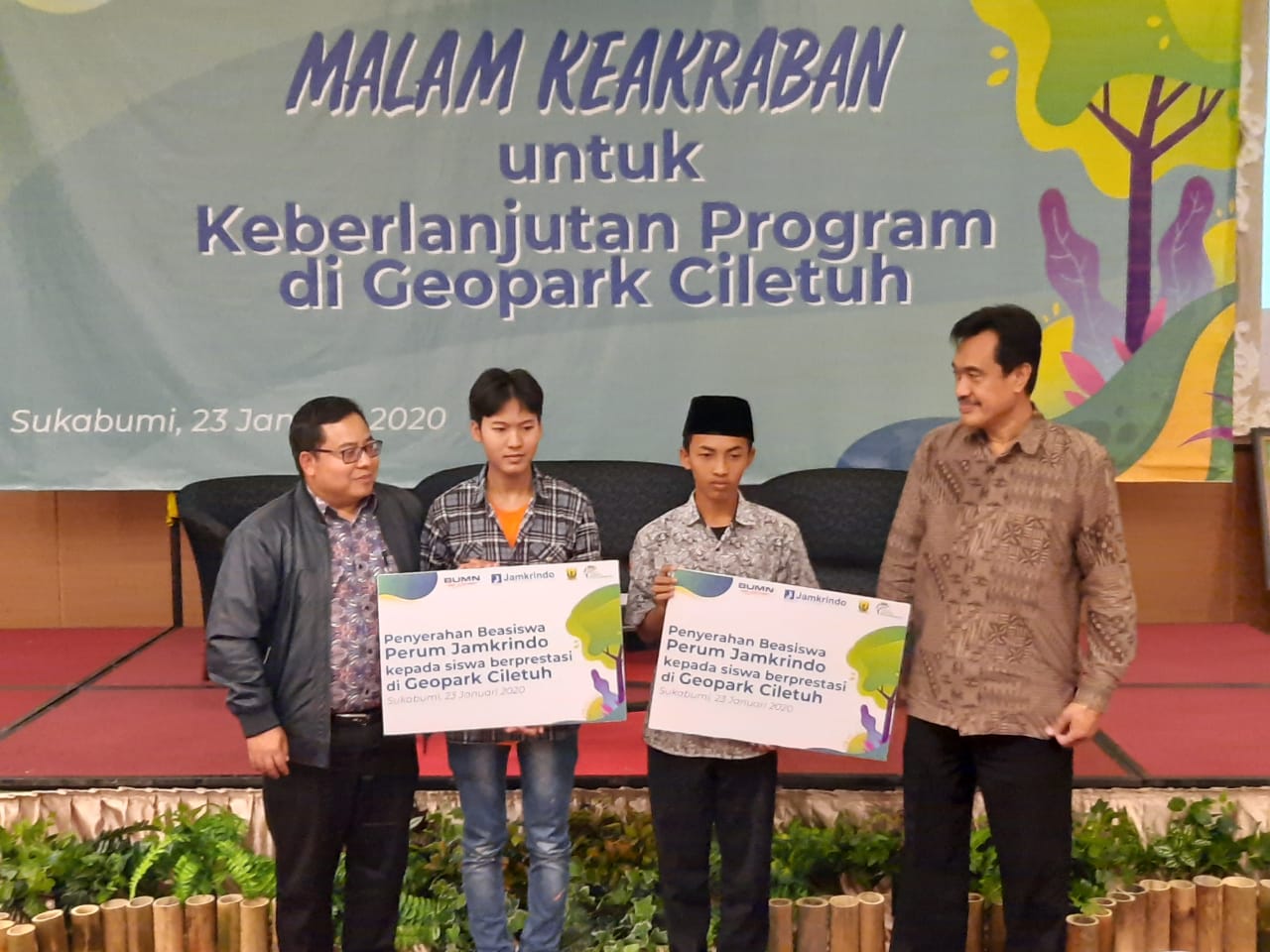 Jamkrindo Lakukan Pemberdayaan Berkelanjutan di Geopark Ciletuh