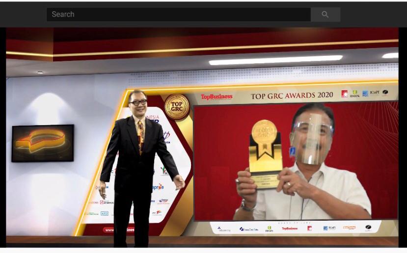 PT Jamkrindo Berhasil Meraih Penghargaan Top GRC 2020