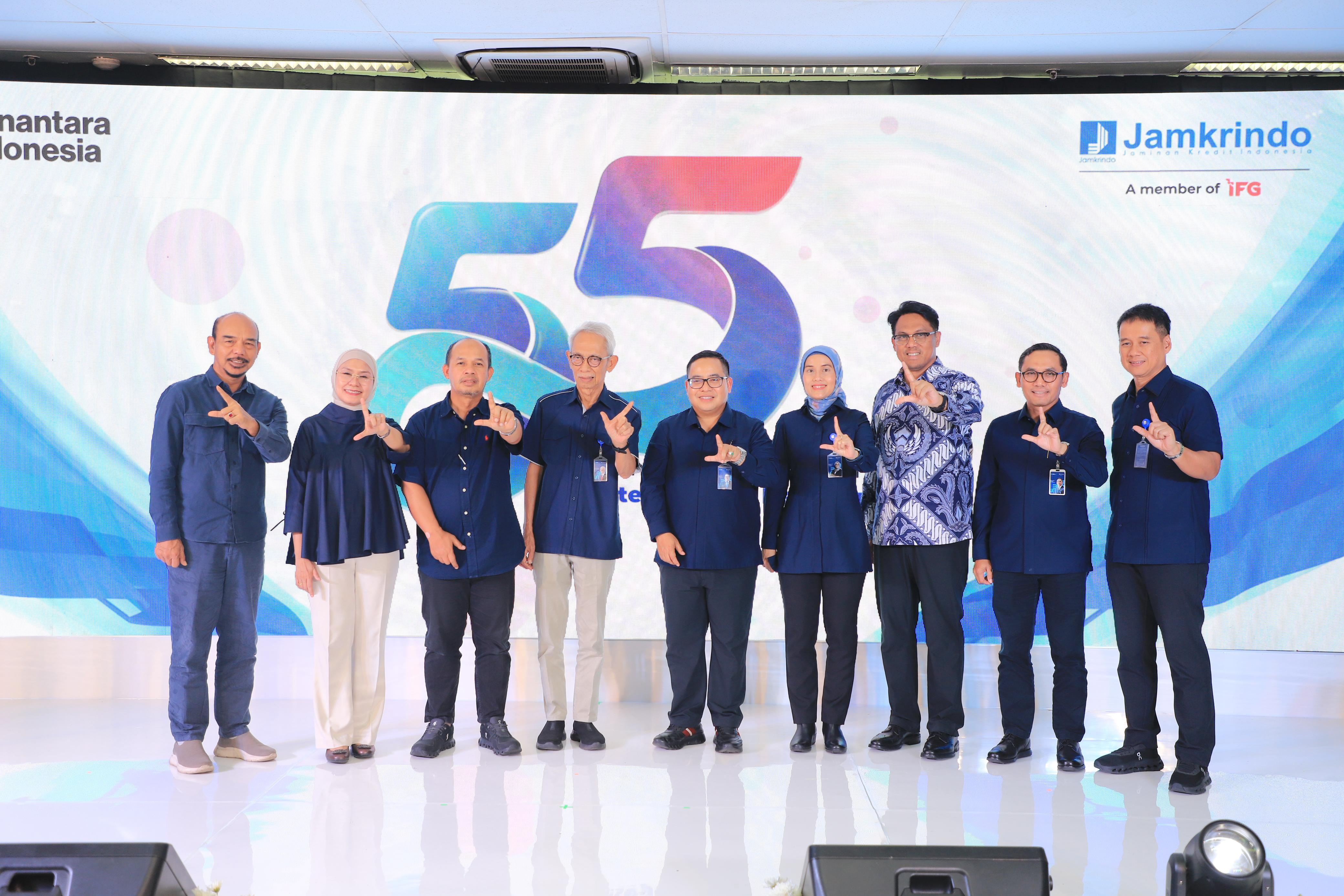 Rayakan HUT ke-55, Jamkrindo Berkomitmen untuk Tumbuh dan Berkontribusi Berkelanjutan